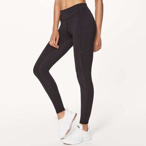 Lululemon Speed Up Tight Full-On Luxtreme 28" Black Size 6